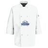 Eight Pearl Button Chef Coat with Thermometer Pocket Thumbnail