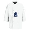 Eight Pearl Button Chef Coat with Thermometer Pocket Thumbnail