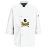 Eight Pearl Button Chef Coat with Thermometer Pocket Thumbnail