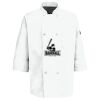 Eight Pearl Button Chef Coat with Thermometer Pocket Thumbnail