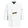Eight Pearl Button Chef Coat with Thermometer Pocket Thumbnail