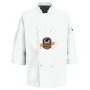 Eight Pearl Button Chef Coat with Thermometer Pocket Thumbnail