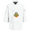 Eight Pearl Button Chef Coat with Thermometer Pocket Thumbnail