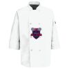 Eight Pearl Button Chef Coat with Thermometer Pocket Thumbnail