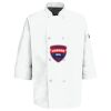Eight Pearl Button Chef Coat with Thermometer Pocket Thumbnail