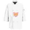 Eight Pearl Button Chef Coat with Thermometer Pocket Thumbnail