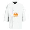 Eight Pearl Button Chef Coat with Thermometer Pocket Thumbnail