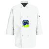 Eight Pearl Button Chef Coat with Thermometer Pocket Thumbnail
