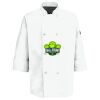 Eight Pearl Button Chef Coat with Thermometer Pocket Thumbnail