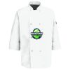 Eight Pearl Button Chef Coat with Thermometer Pocket Thumbnail