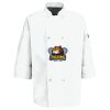 Eight Pearl Button Chef Coat with Thermometer Pocket Thumbnail