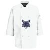 Eight Pearl Button Chef Coat with Thermometer Pocket Thumbnail