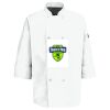 Eight Pearl Button Chef Coat with Thermometer Pocket Thumbnail