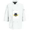 Eight Pearl Button Chef Coat with Thermometer Pocket Thumbnail