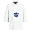 Eight Pearl Button Chef Coat with Thermometer Pocket Thumbnail