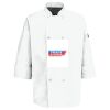 Eight Pearl Button Chef Coat with Thermometer Pocket Thumbnail