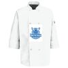 Eight Pearl Button Chef Coat with Thermometer Pocket Thumbnail
