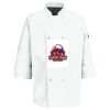 Eight Pearl Button Chef Coat with Thermometer Pocket Thumbnail