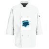 Eight Pearl Button Chef Coat with Thermometer Pocket Thumbnail