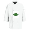 Eight Pearl Button Chef Coat with Thermometer Pocket Thumbnail