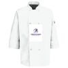 Eight Pearl Button Chef Coat with Thermometer Pocket Thumbnail