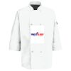 Eight Pearl Button Chef Coat with Thermometer Pocket Thumbnail