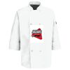 Eight Pearl Button Chef Coat with Thermometer Pocket Thumbnail
