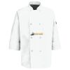 Eight Pearl Button Chef Coat with Thermometer Pocket Thumbnail