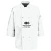 Eight Pearl Button Chef Coat with Thermometer Pocket Thumbnail
