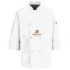 Eight Pearl Button Chef Coat with Thermometer Pocket Thumbnail