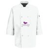 Eight Pearl Button Chef Coat with Thermometer Pocket Thumbnail