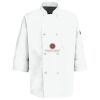 Eight Pearl Button Chef Coat with Thermometer Pocket Thumbnail
