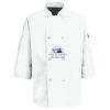 Eight Pearl Button Chef Coat with Thermometer Pocket Thumbnail
