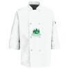 Eight Pearl Button Chef Coat with Thermometer Pocket Thumbnail