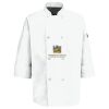 Eight Pearl Button Chef Coat with Thermometer Pocket Thumbnail