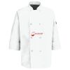 Eight Pearl Button Chef Coat with Thermometer Pocket Thumbnail