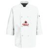 Eight Pearl Button Chef Coat with Thermometer Pocket Thumbnail