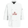 Eight Pearl Button Chef Coat with Thermometer Pocket Thumbnail