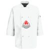Eight Pearl Button Chef Coat with Thermometer Pocket Thumbnail