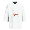 Eight Pearl Button Chef Coat with Thermometer Pocket Thumbnail