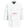 Eight Pearl Button Chef Coat with Thermometer Pocket Thumbnail