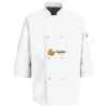 Eight Pearl Button Chef Coat with Thermometer Pocket Thumbnail