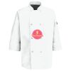 Eight Pearl Button Chef Coat with Thermometer Pocket Thumbnail