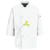 Eight Pearl Button Chef Coat with Thermometer Pocket Thumbnail