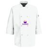 Eight Pearl Button Chef Coat with Thermometer Pocket Thumbnail