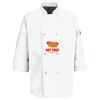 Eight Pearl Button Chef Coat with Thermometer Pocket Thumbnail