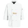 Eight Pearl Button Chef Coat with Thermometer Pocket Thumbnail