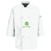 Eight Pearl Button Chef Coat with Thermometer Pocket Thumbnail