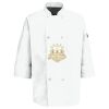Eight Pearl Button Chef Coat with Thermometer Pocket Thumbnail