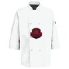 Eight Pearl Button Chef Coat with Thermometer Pocket Thumbnail